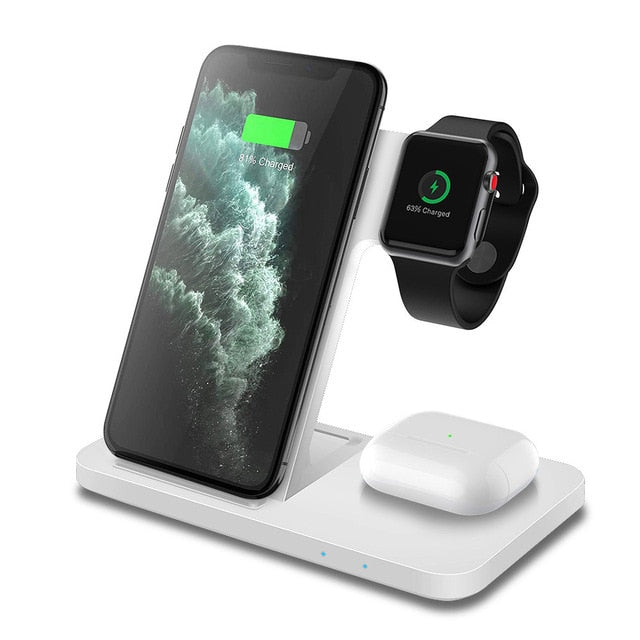 3 in 1 Wireless Charging Station for Apple Devices